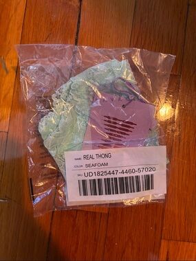 NWT Savage x Fenty Seafoam Lace Real Thong